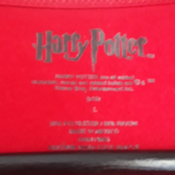 Harry potter red tank top Sz L - Picture 2 of 5